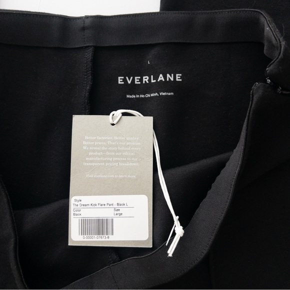 NWT Everlane The Dream Kick Flare Pant Size Large - Picture 11 of 11